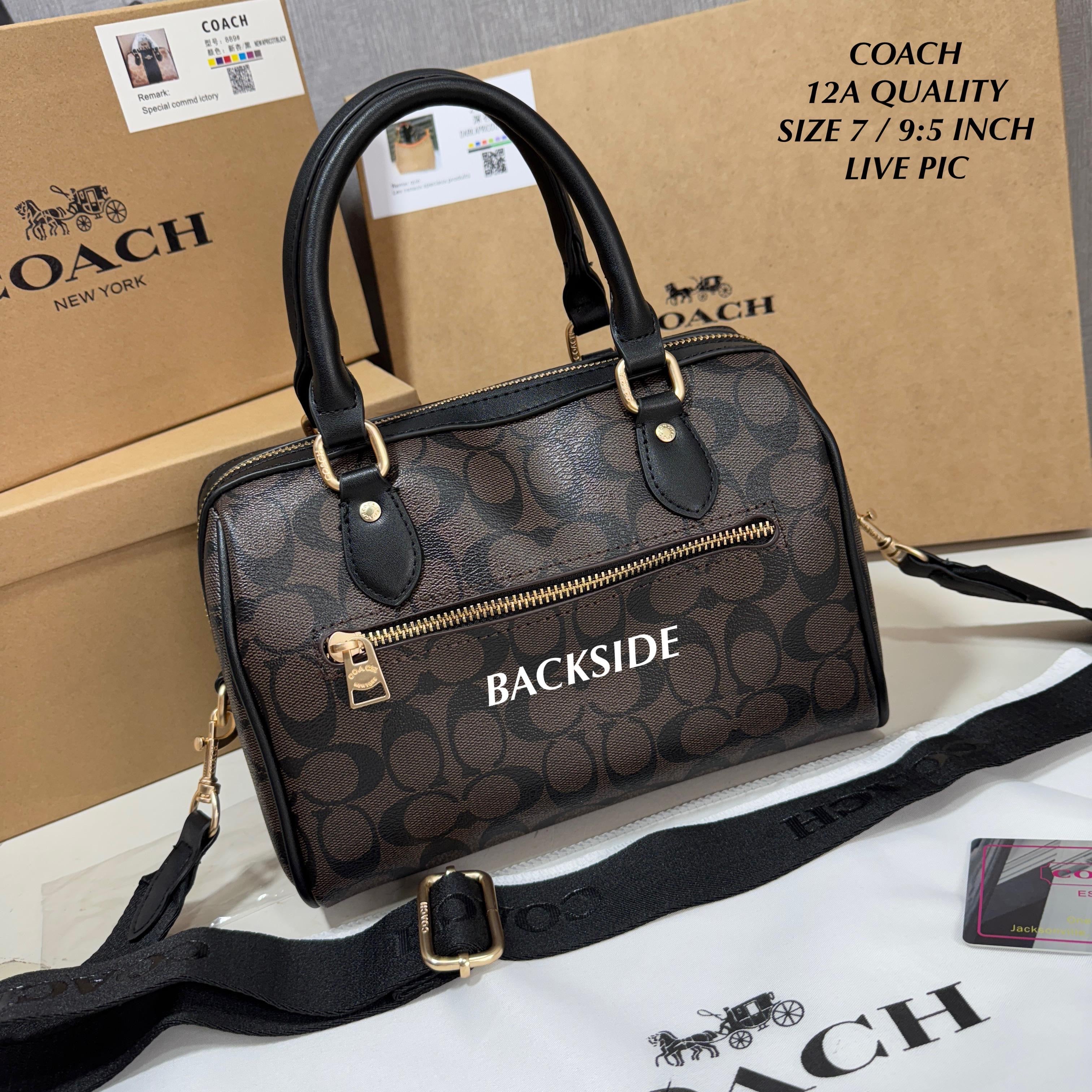 Coach Speedy Crossbody Satchel Bag
