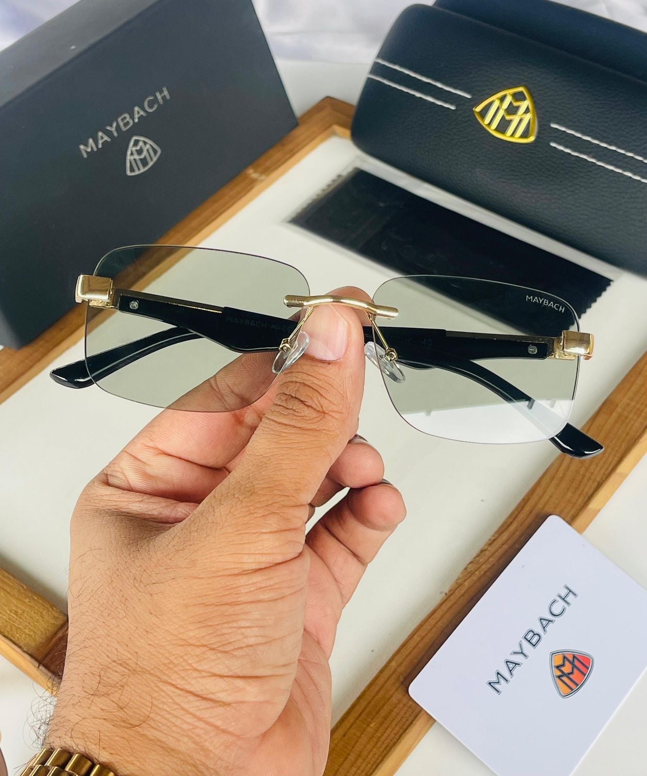 Maybach Unisex Sunglasses