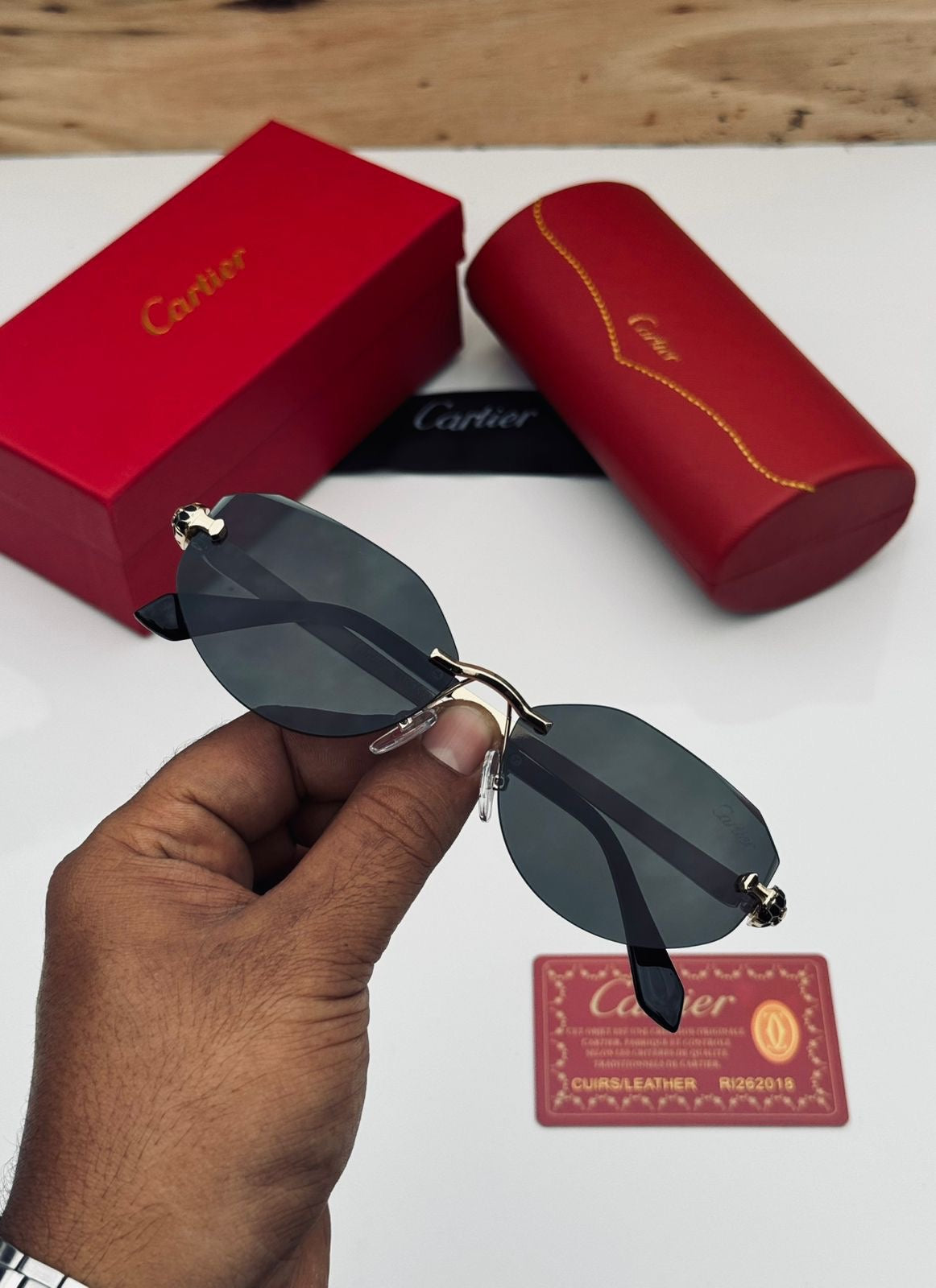 Cartier Unisex Sunglasses