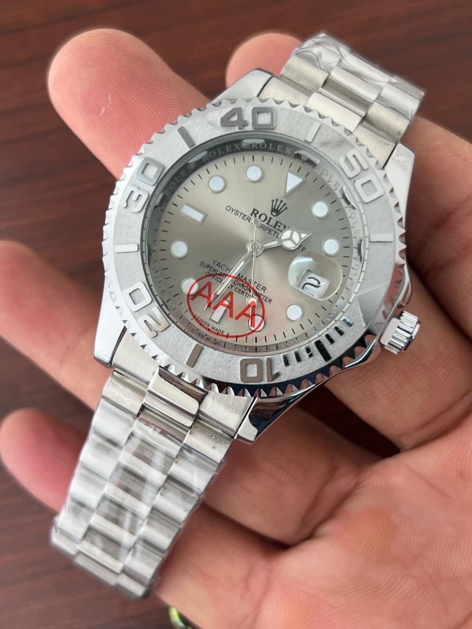 Rolex GMT II Ever gold silver