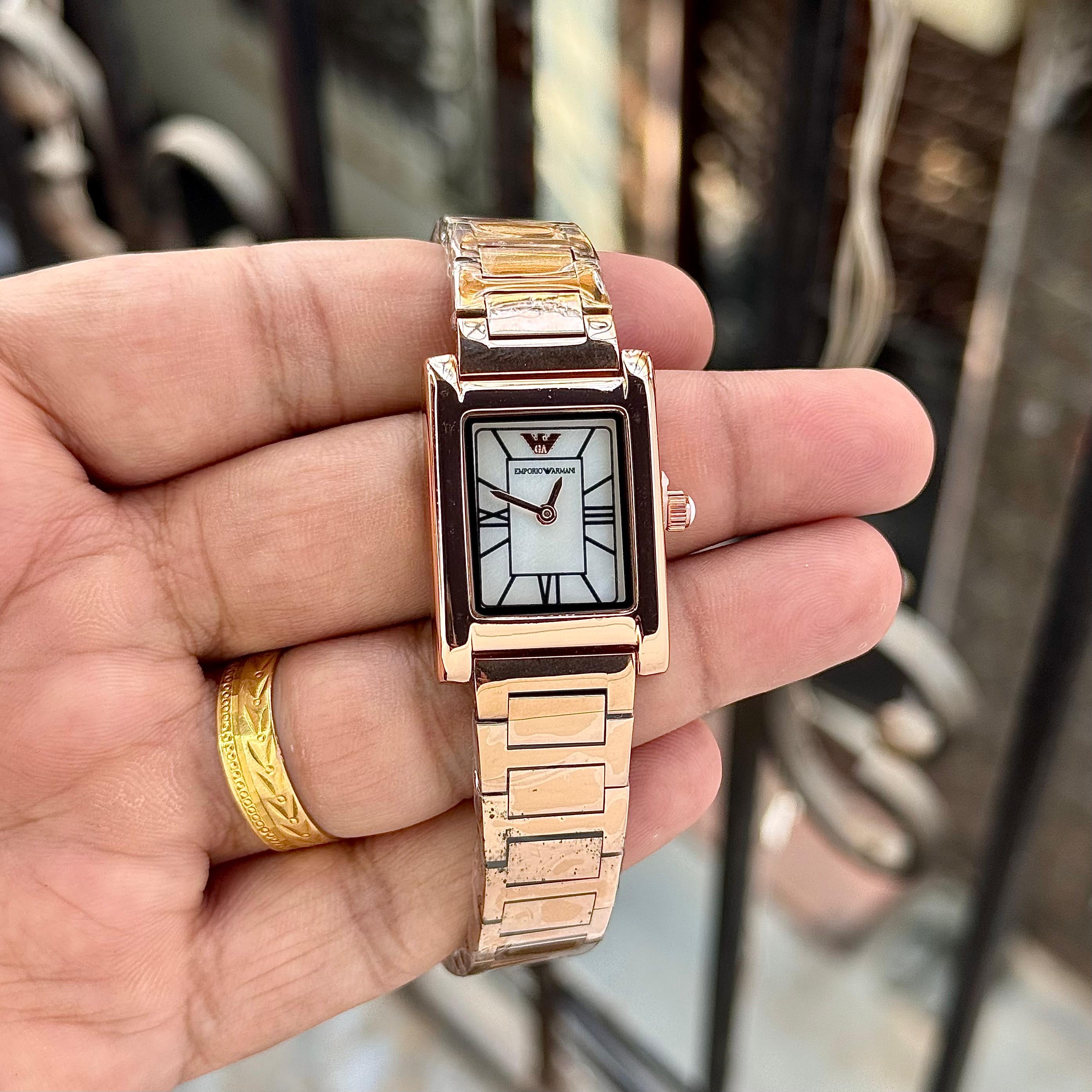 Emporio Armani Classic Rectangular