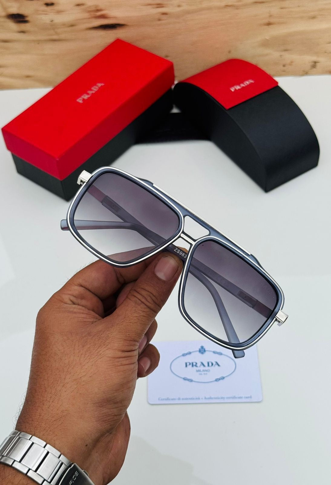 Prada Unisex Sunglasses