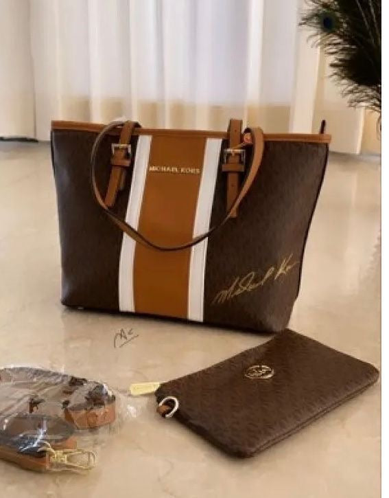 Michael Kors Signature Tote Combo