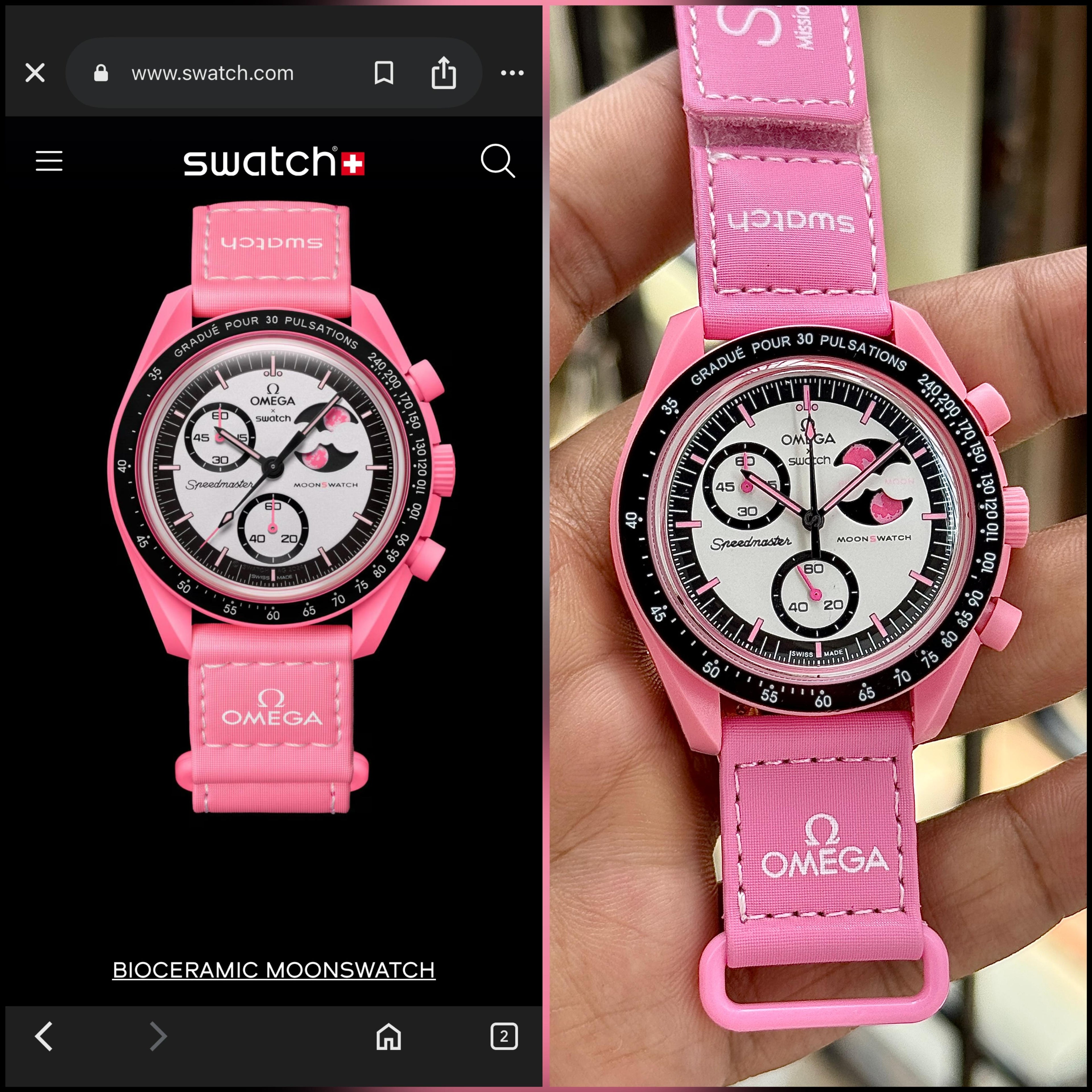 Omega X Swatch Mission To Moon