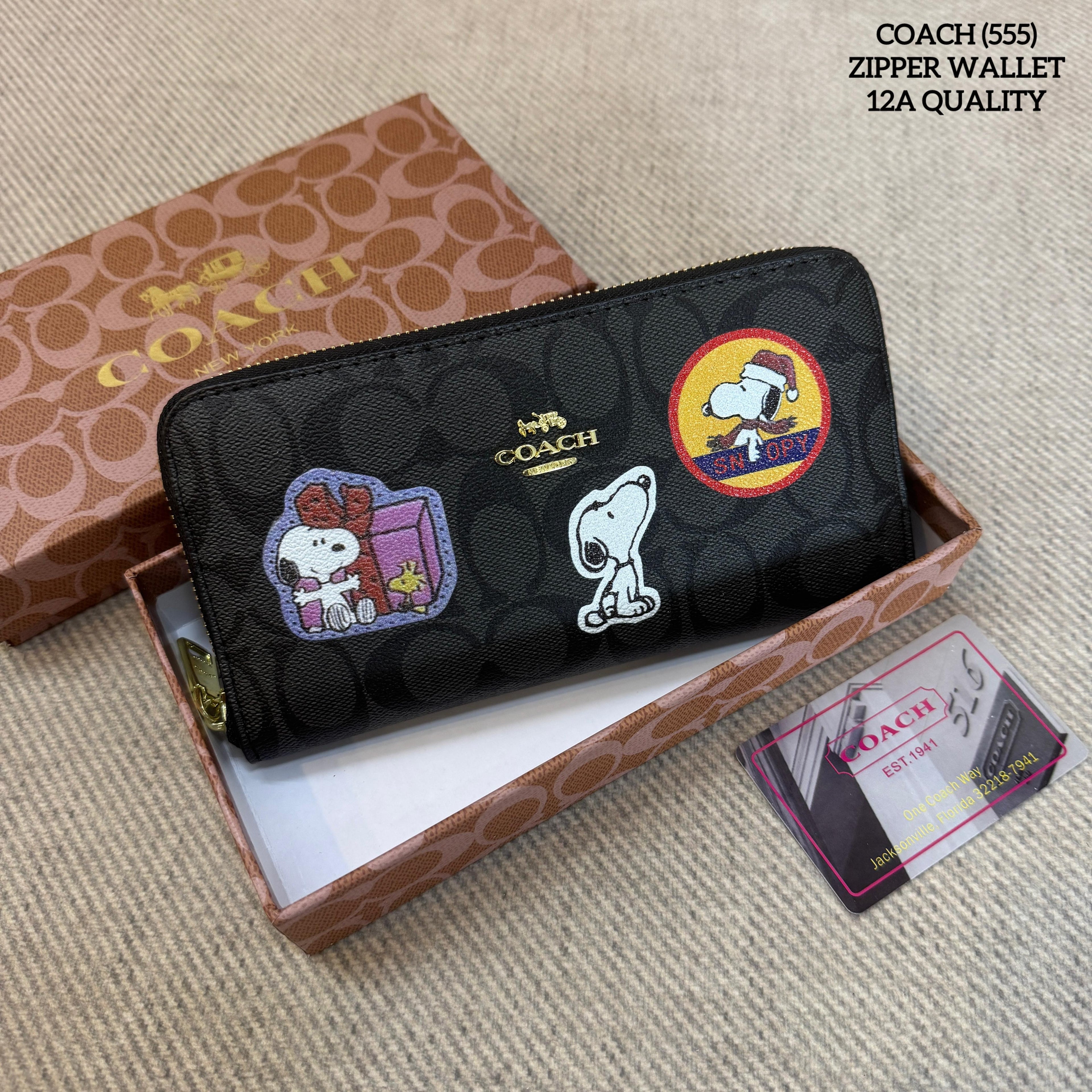 Coach Long Zipper Wallet