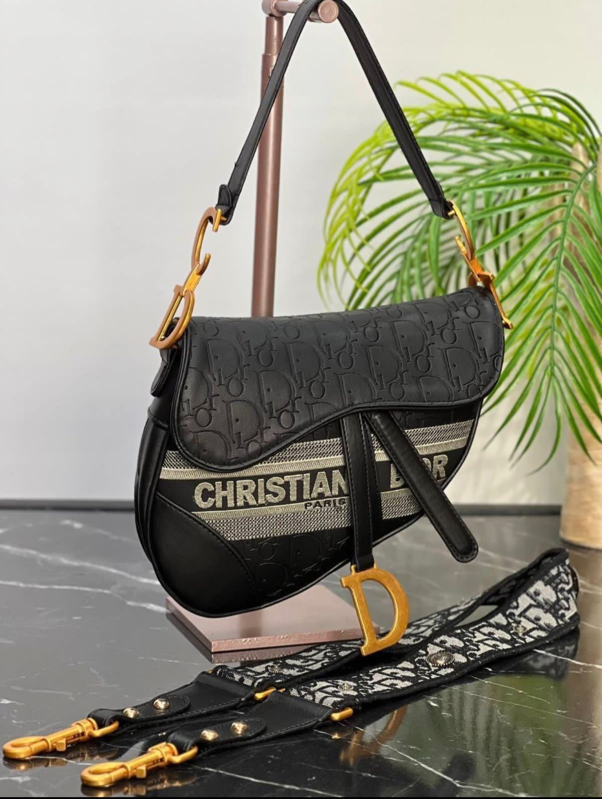 Christian Dior Saddle Shoulder Bag