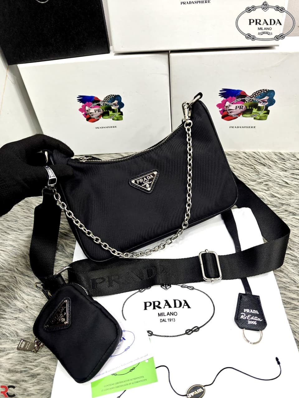 Prada Re-Edition Nylon Sling Bag