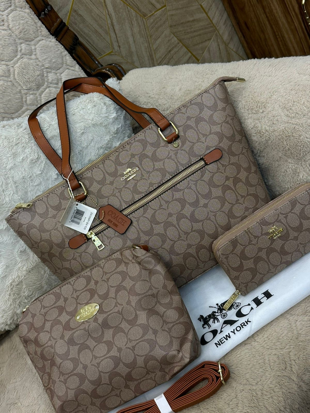 Coach 3pc Combo Bag