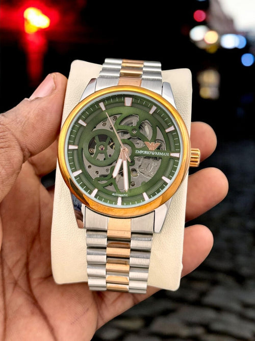 Armani Exchange Skeleton Automatic