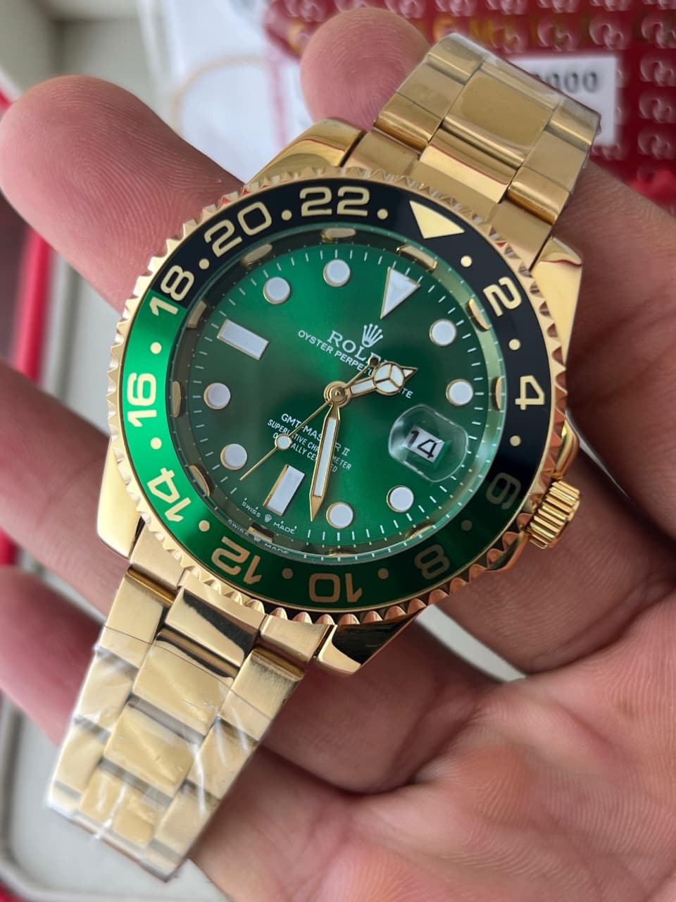Rolex GMT II Ever gold silver