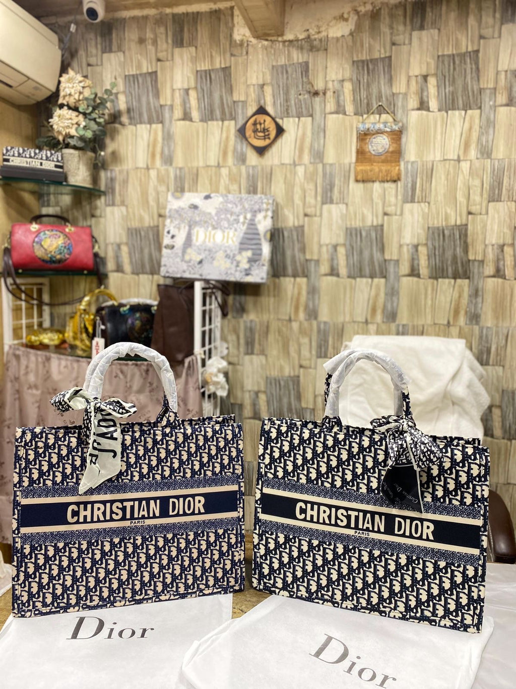 Christian Dior Book Tote Bag