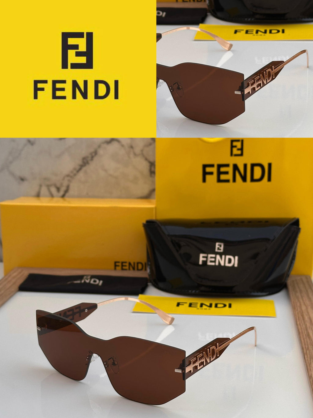 Fendi Unisex Sunglasses
