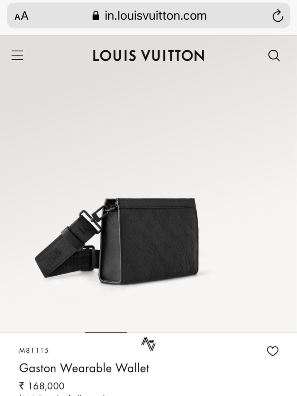 Louis Vuitton Gaston Wearable Wallet