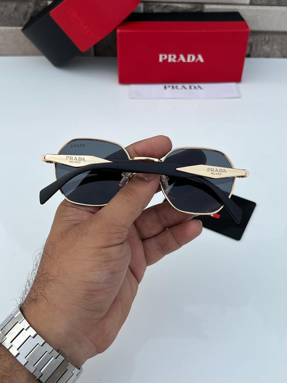 Prada Unisex Sunglasses