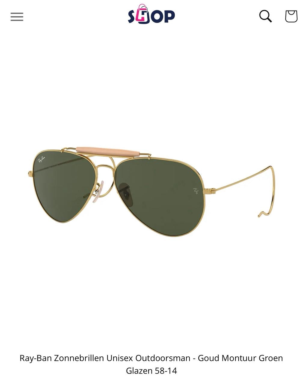 Rayban Unisex Sunglasses