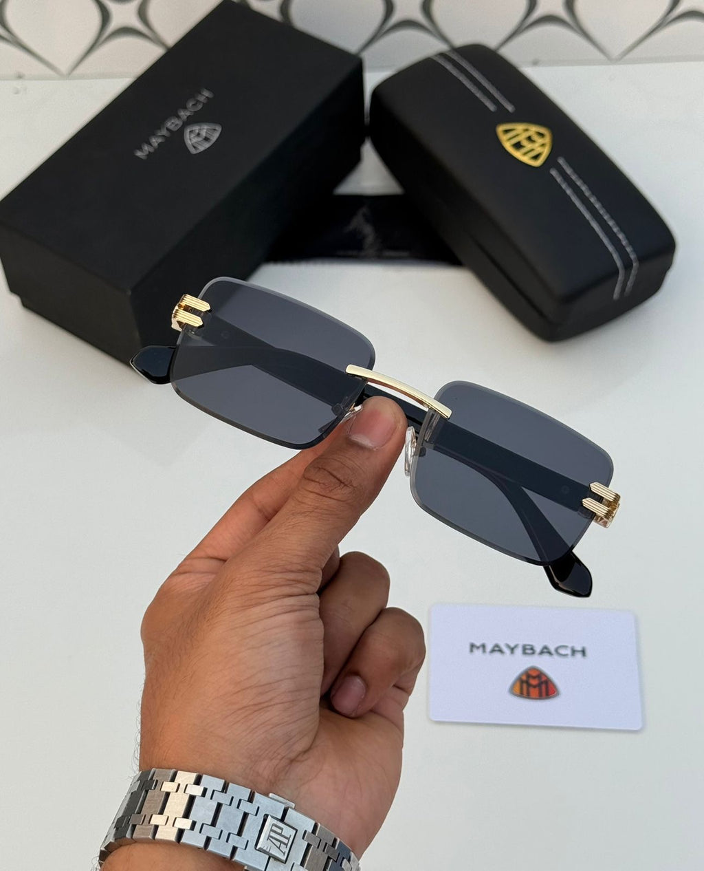 Maybach Unisex Sunglasses