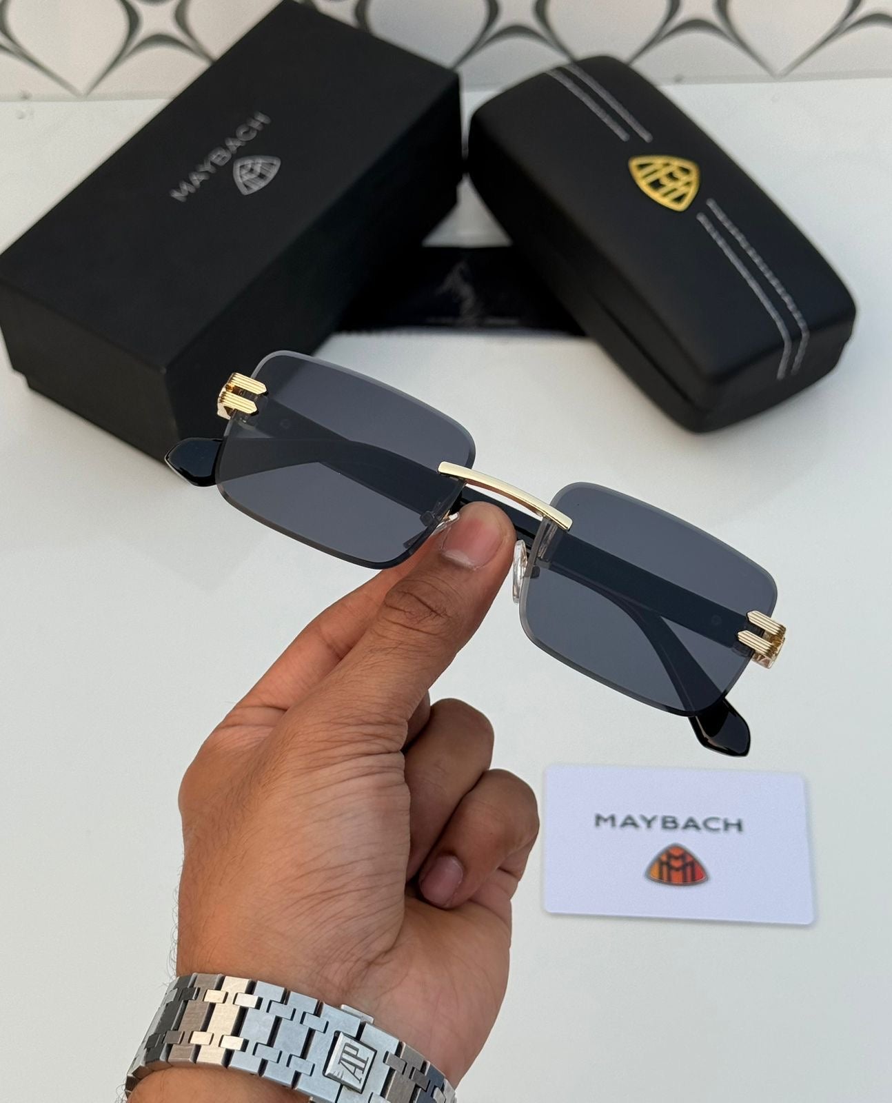 Maybach Unisex Sunglasses