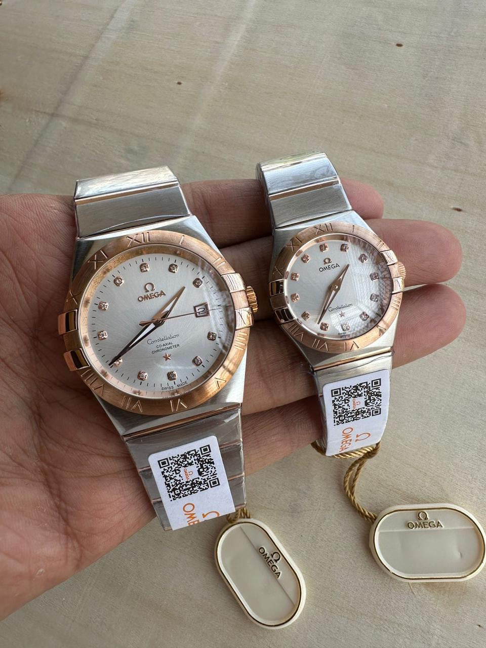 Omega Constellation Couple Watch