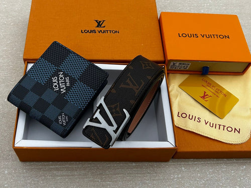 Louis Vuitton Wallet & Belt Combo