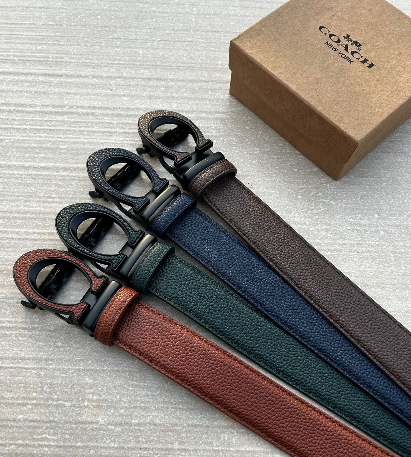 Coach Auto lock Belt