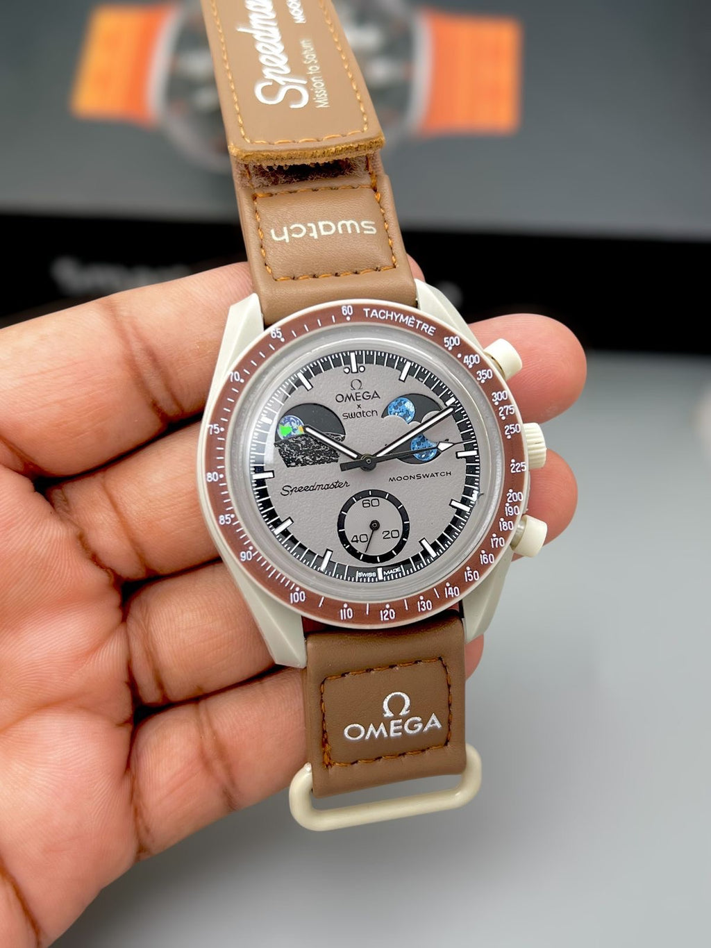 Omega Swatch Speedmaster Moonswatch - Mission to the EarthPhase