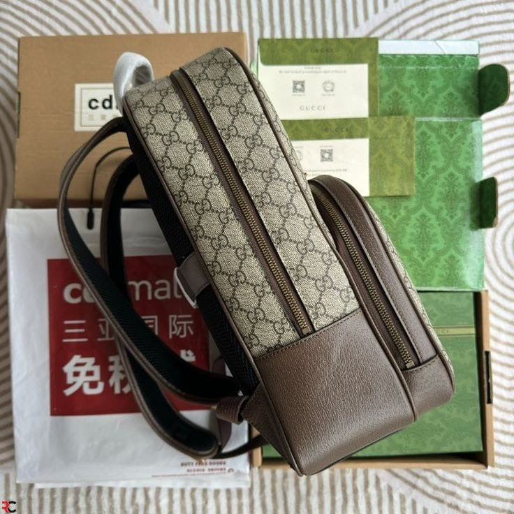 Gucci GG Supreme Ophidia Medium Backpack