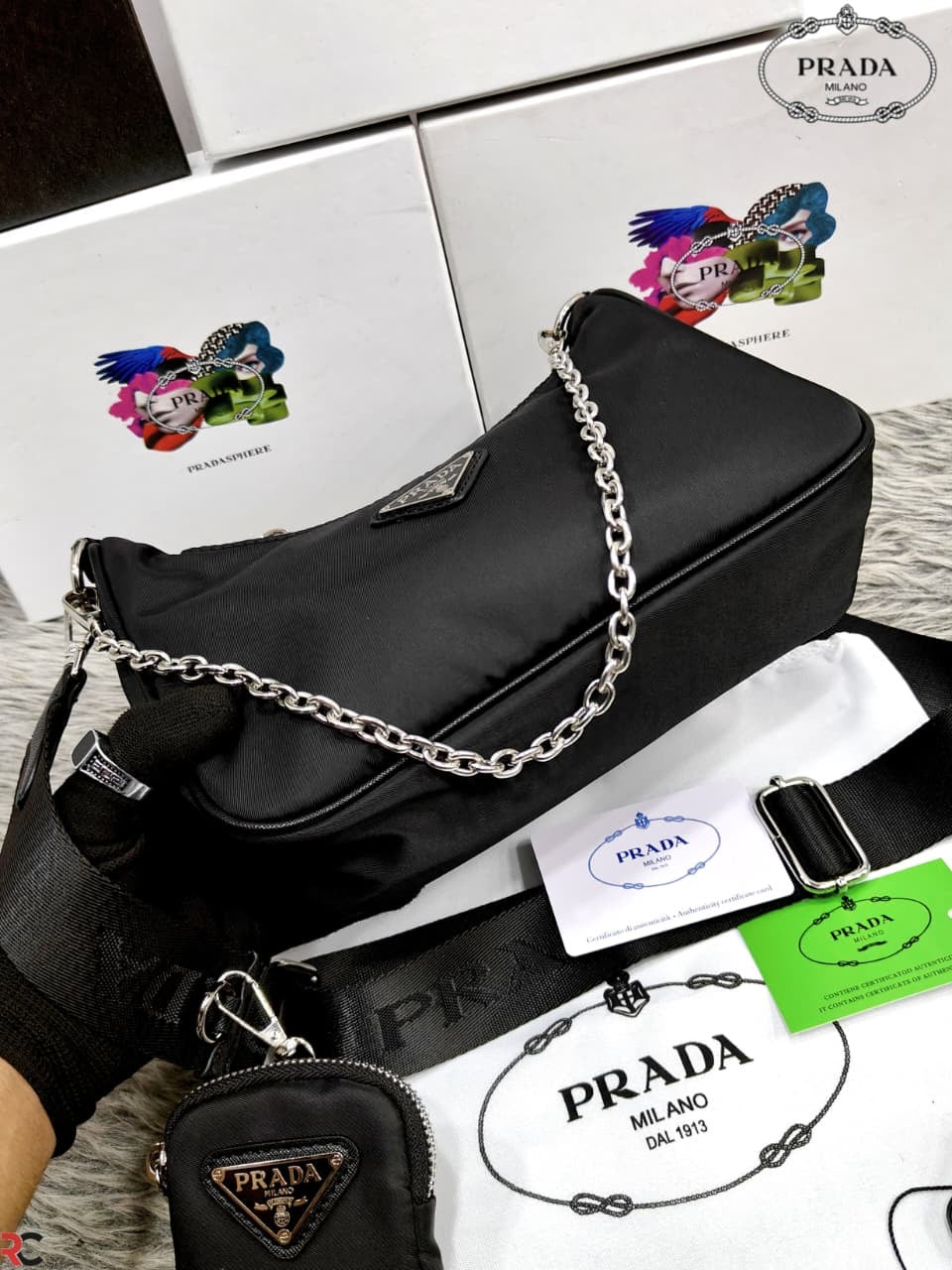 Prada Re-Edition Nylon Sling Bag