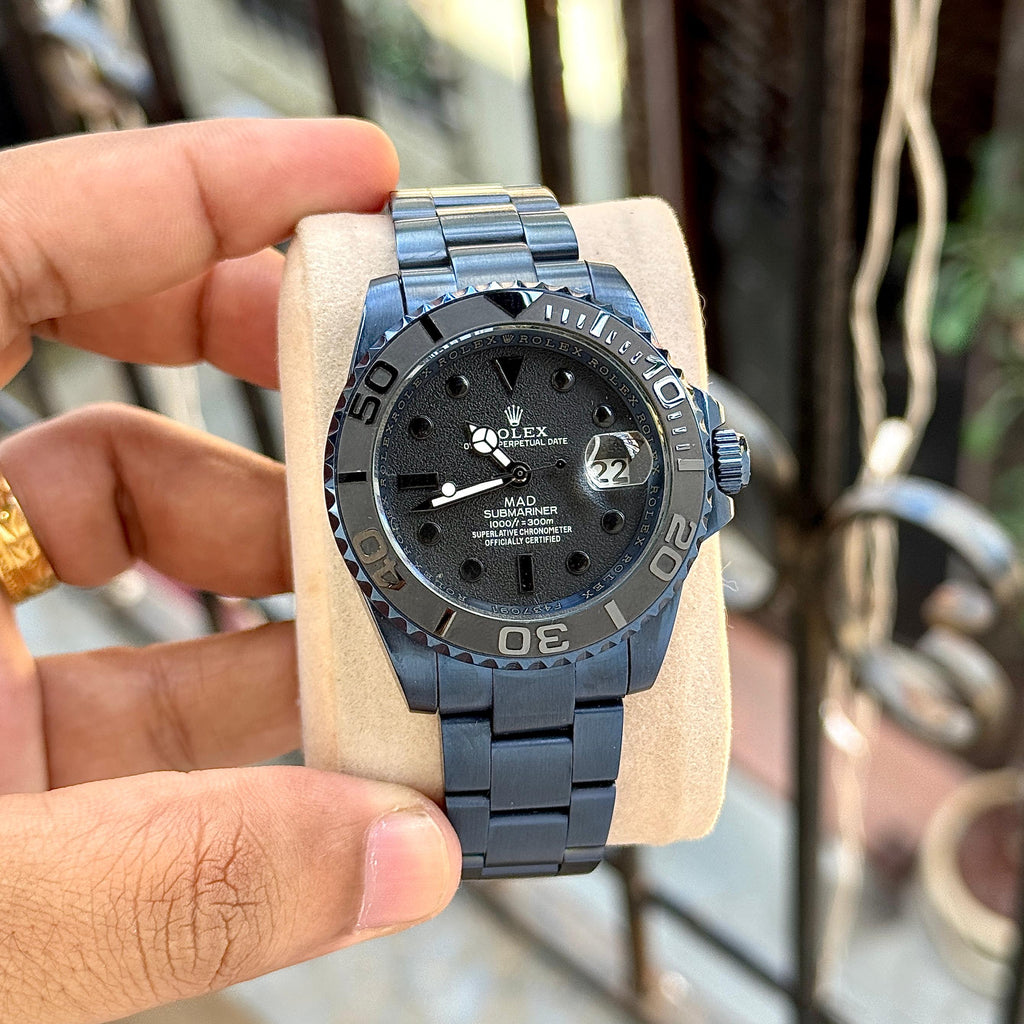 Rolex Submariner Mad Black Blue Edition