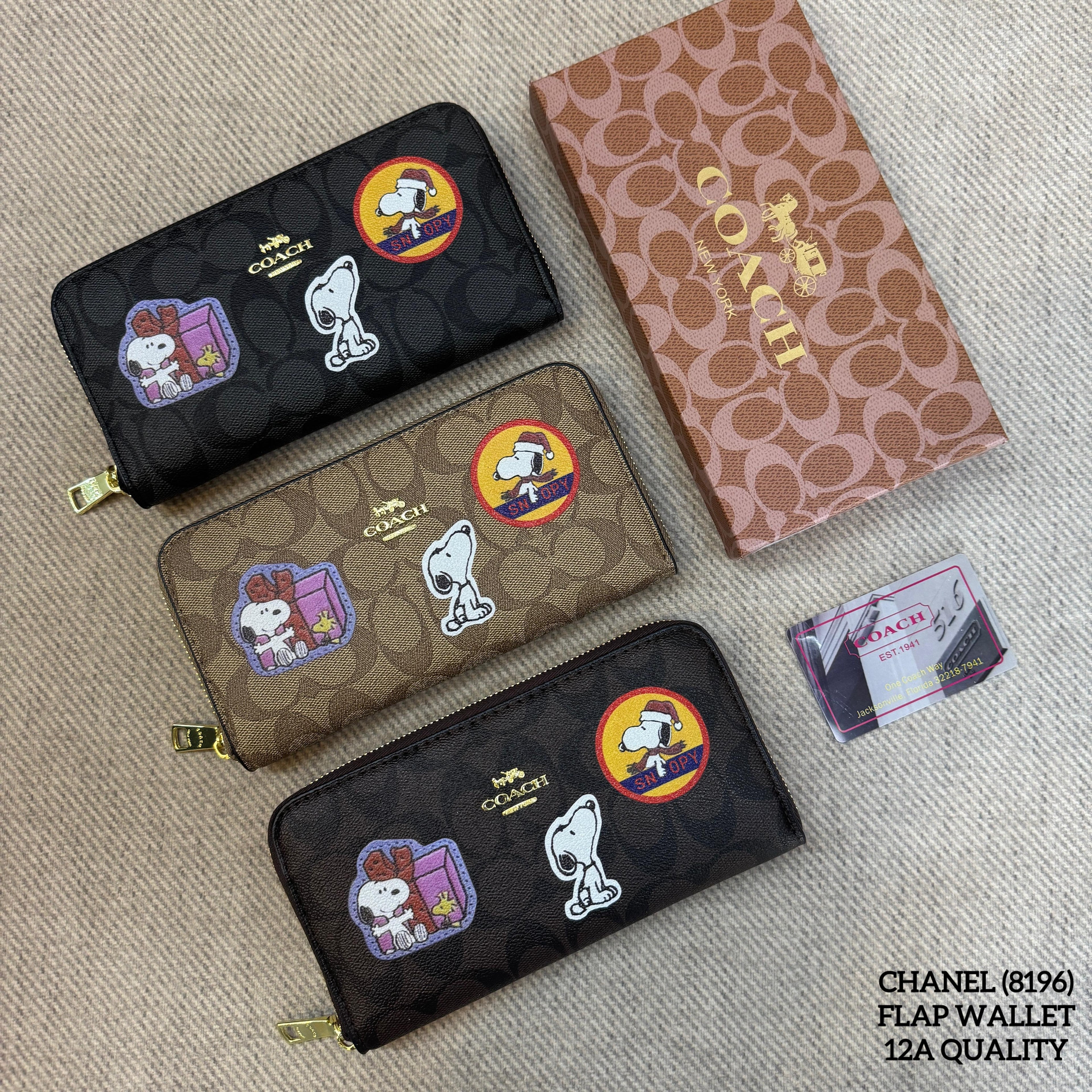 Coach Long Zipper Wallet