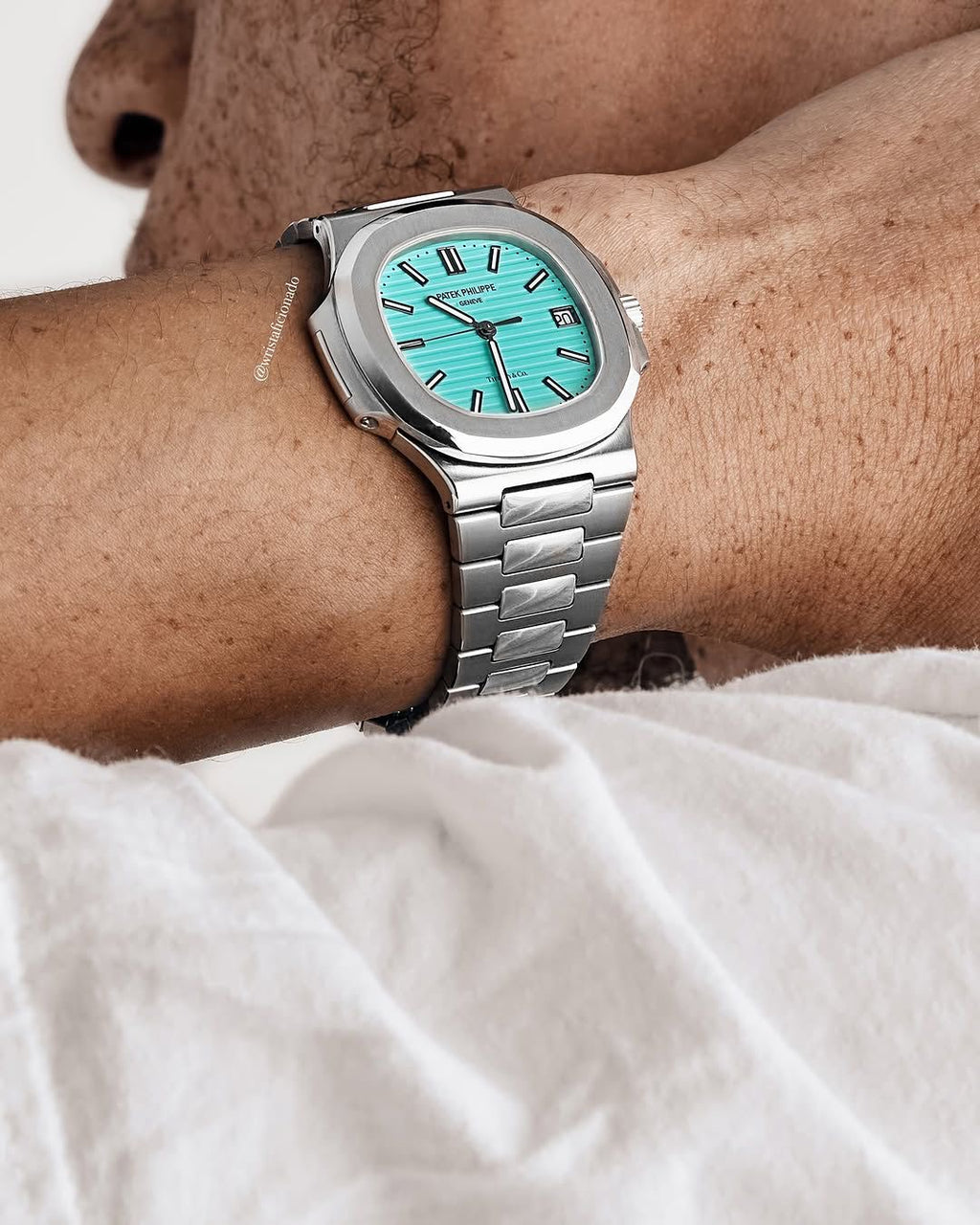 Patek Philippe Nautilus Tiffany Blue