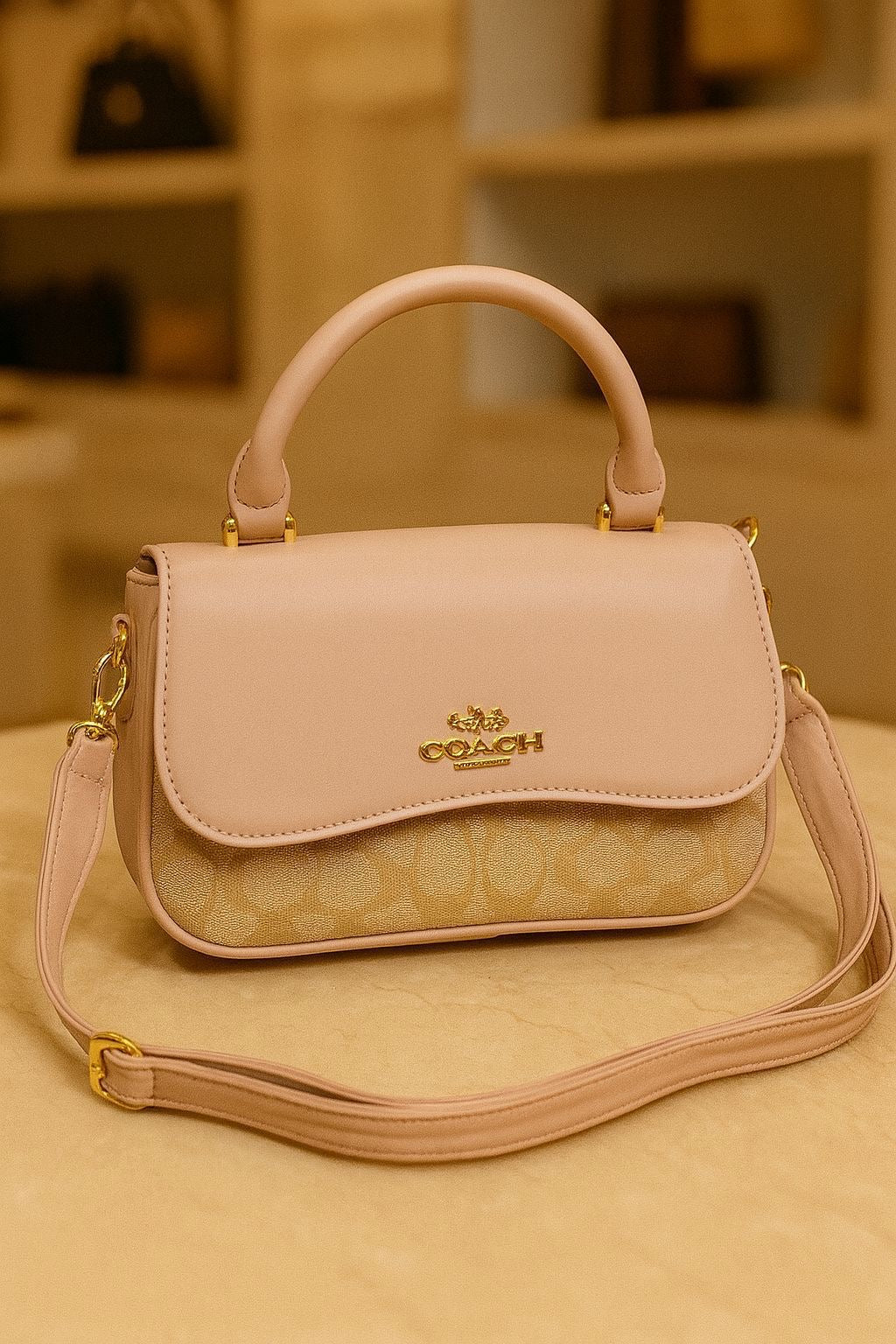 Coach Flap Sling Bag