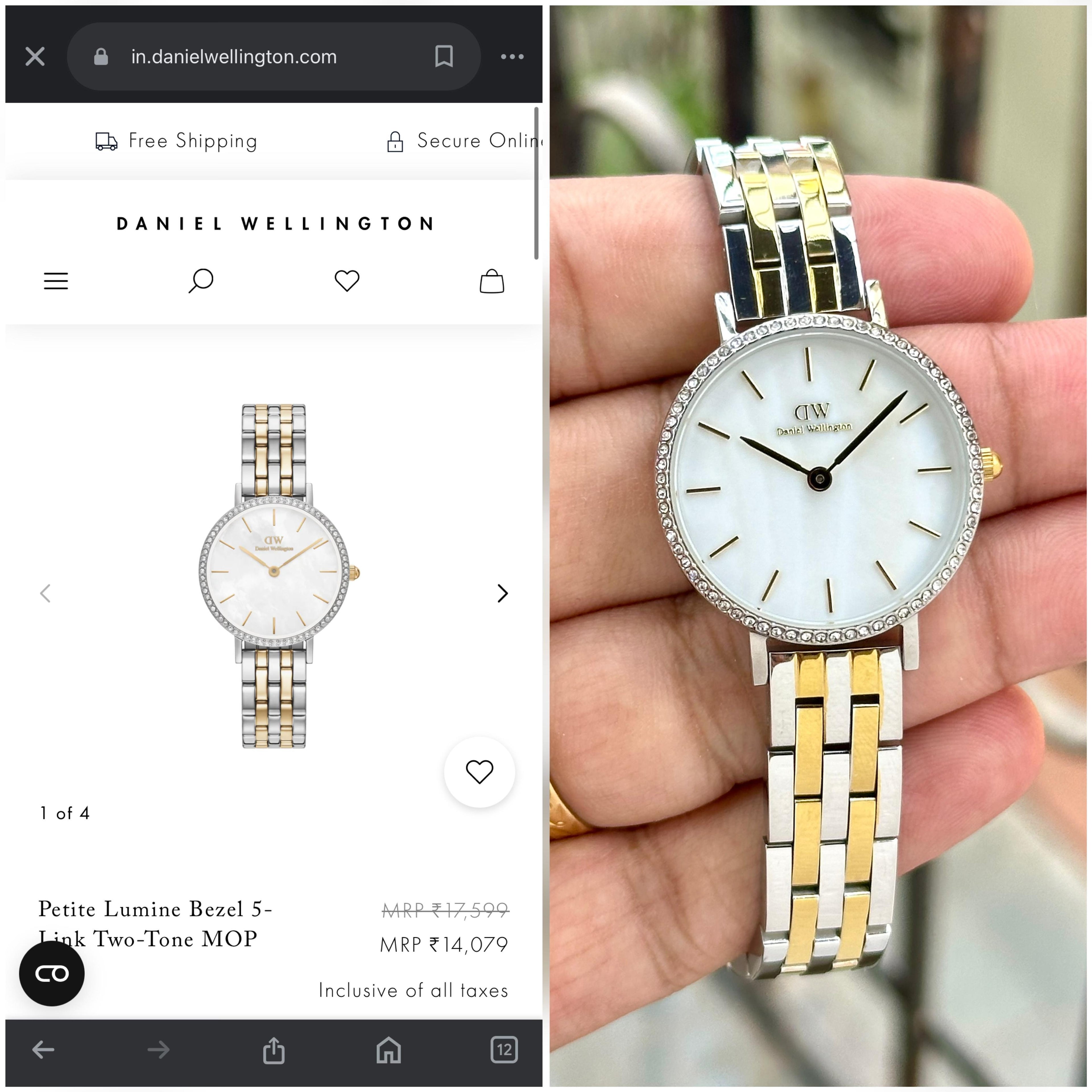 Daniel Wellington Quadro Lumine