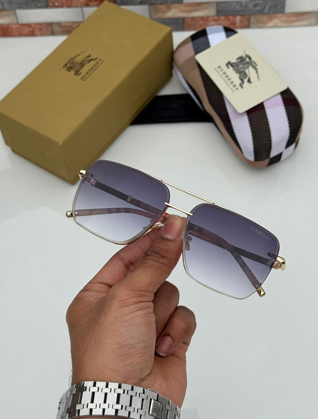 Burberry Unisex Sunglasses