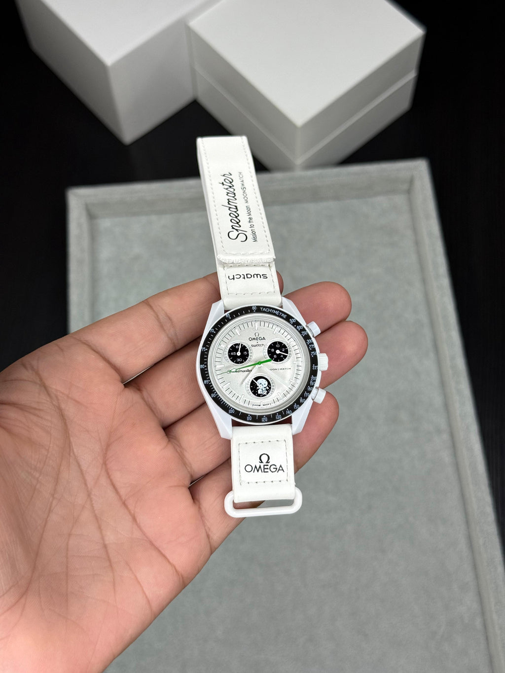 Swatch x Omega Bioceramic Moonswatch Mission