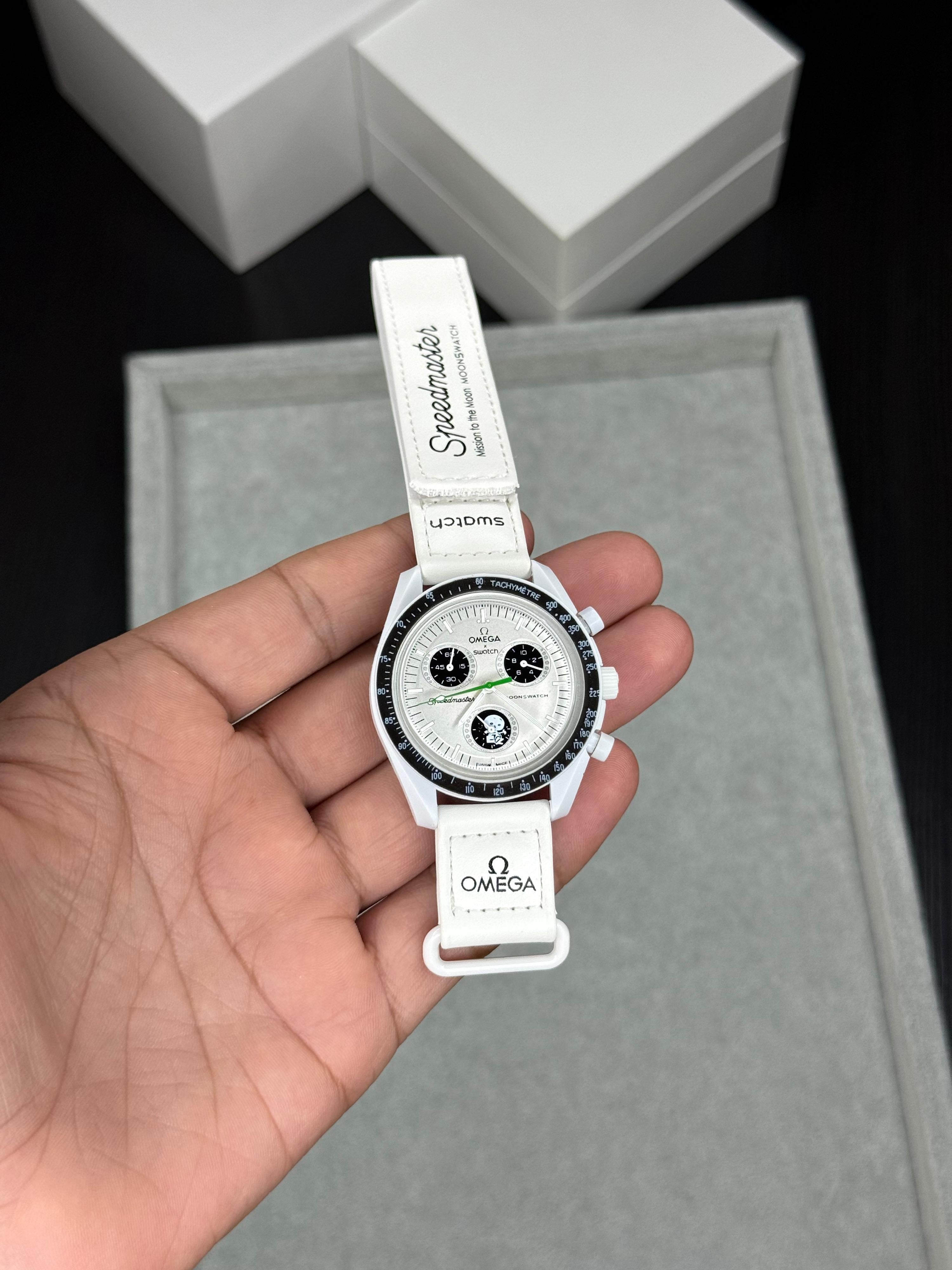 Swatch x Omega Bioceramic Moonswatch Mission