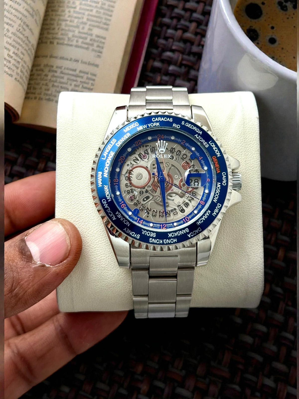 Rolex World Time Skeleton