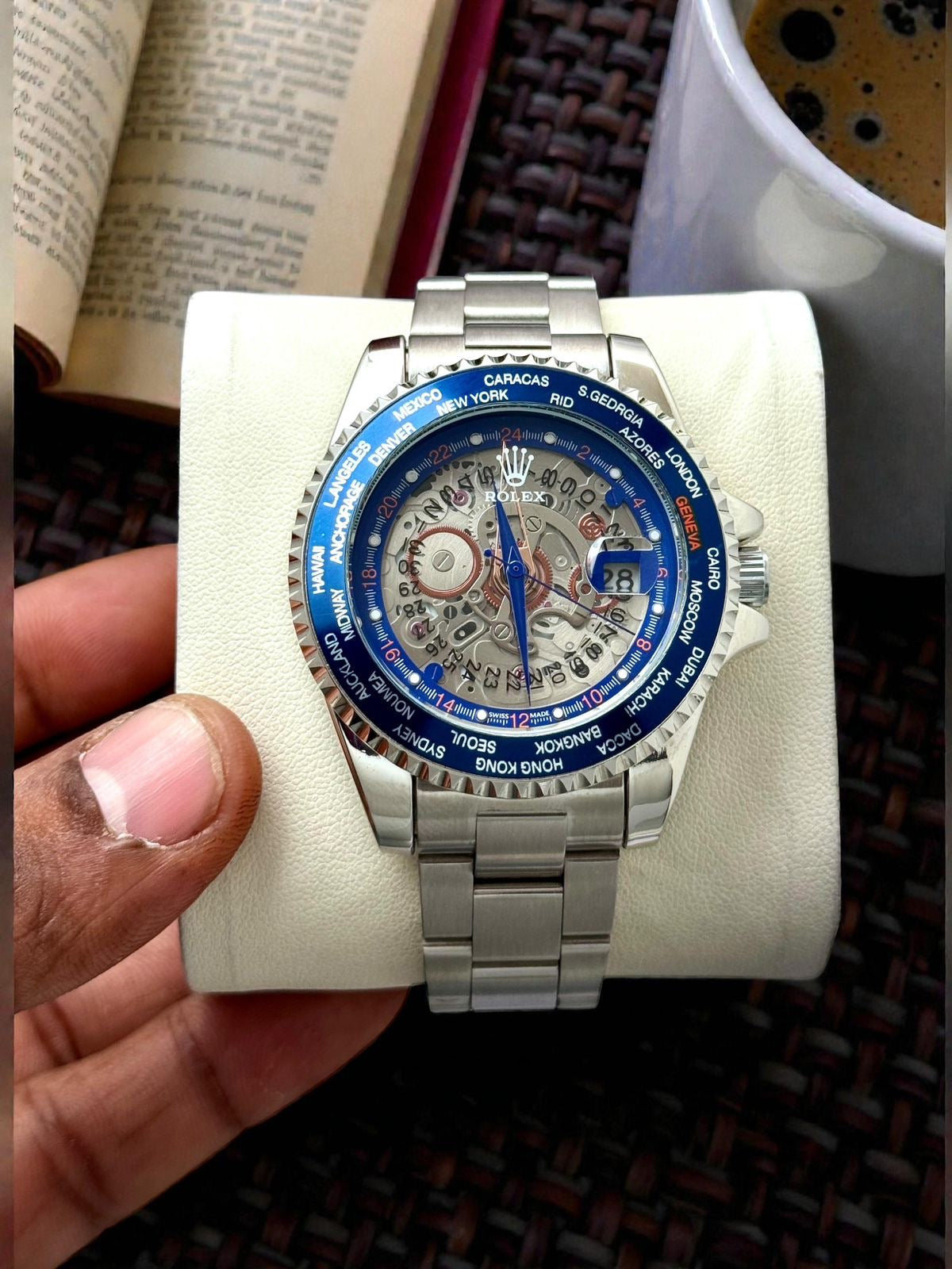 Rolex World Time Skeleton