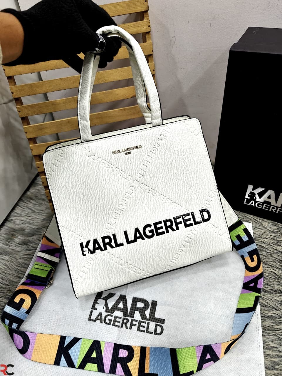 Karl Lagerfeld Tote Bag