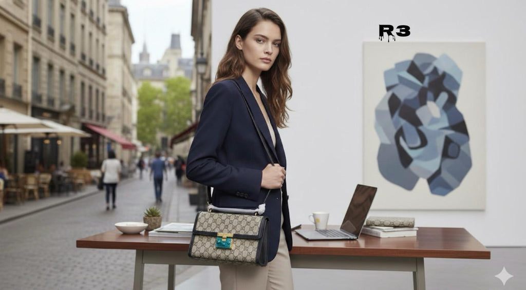 Gucci Ophidia Middle Pad Lock Sling