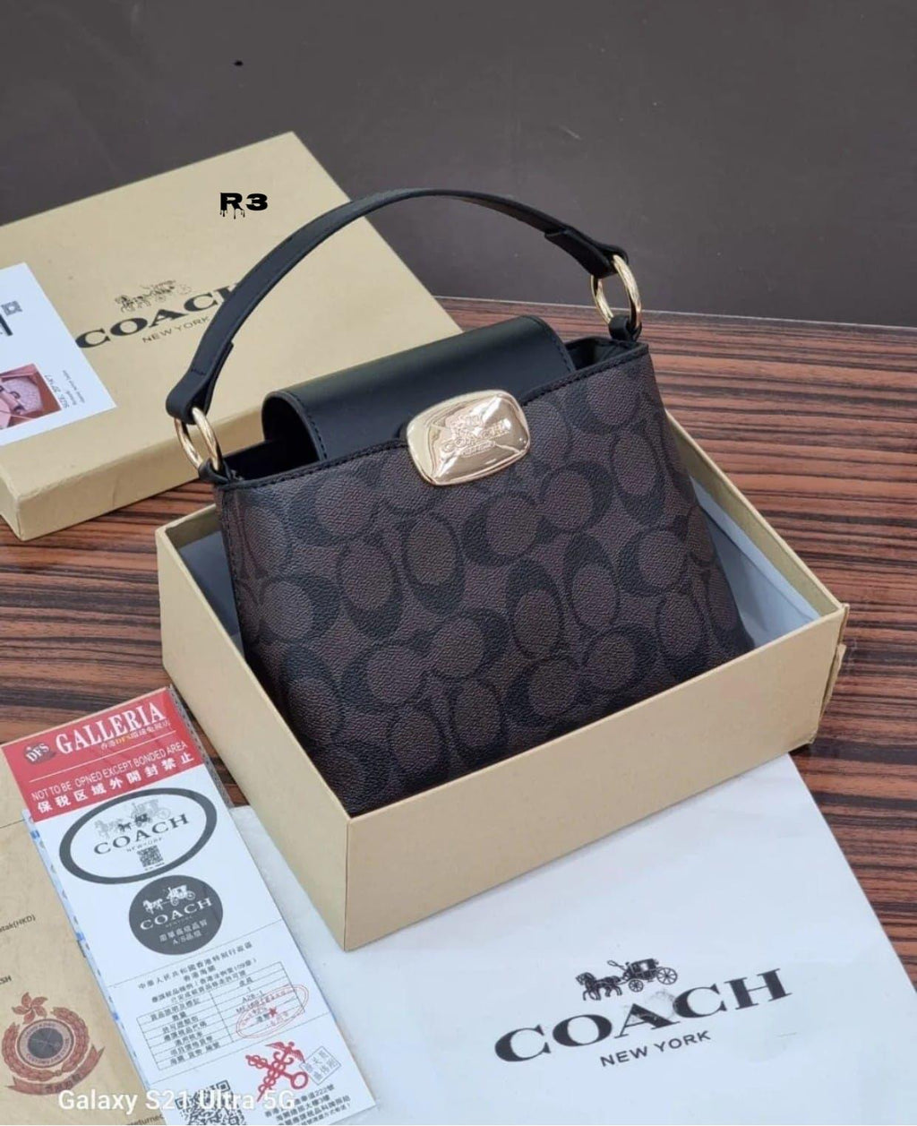 Coach Top Handle Handbag