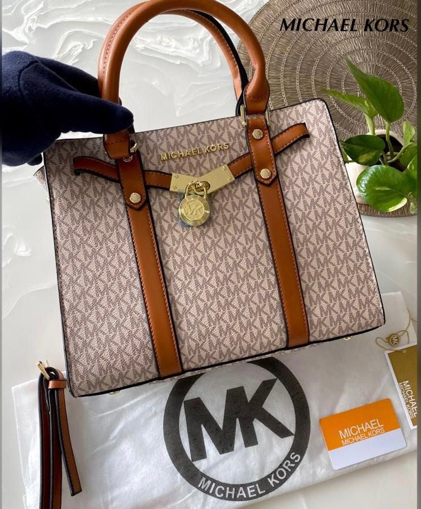 Michael Kors Nouveau Hamilton Large Satchel