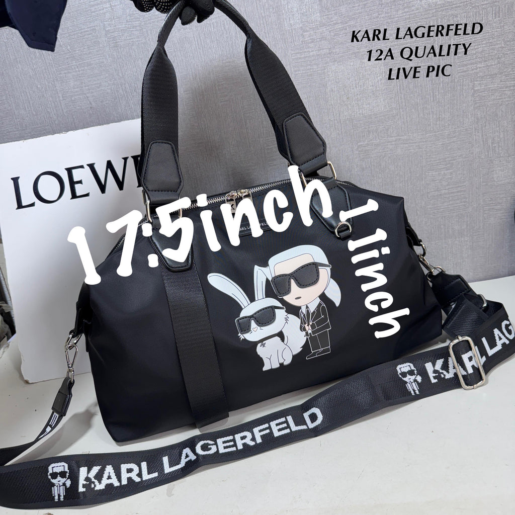 Karl Lagerfeld Unisex Duffel Bag