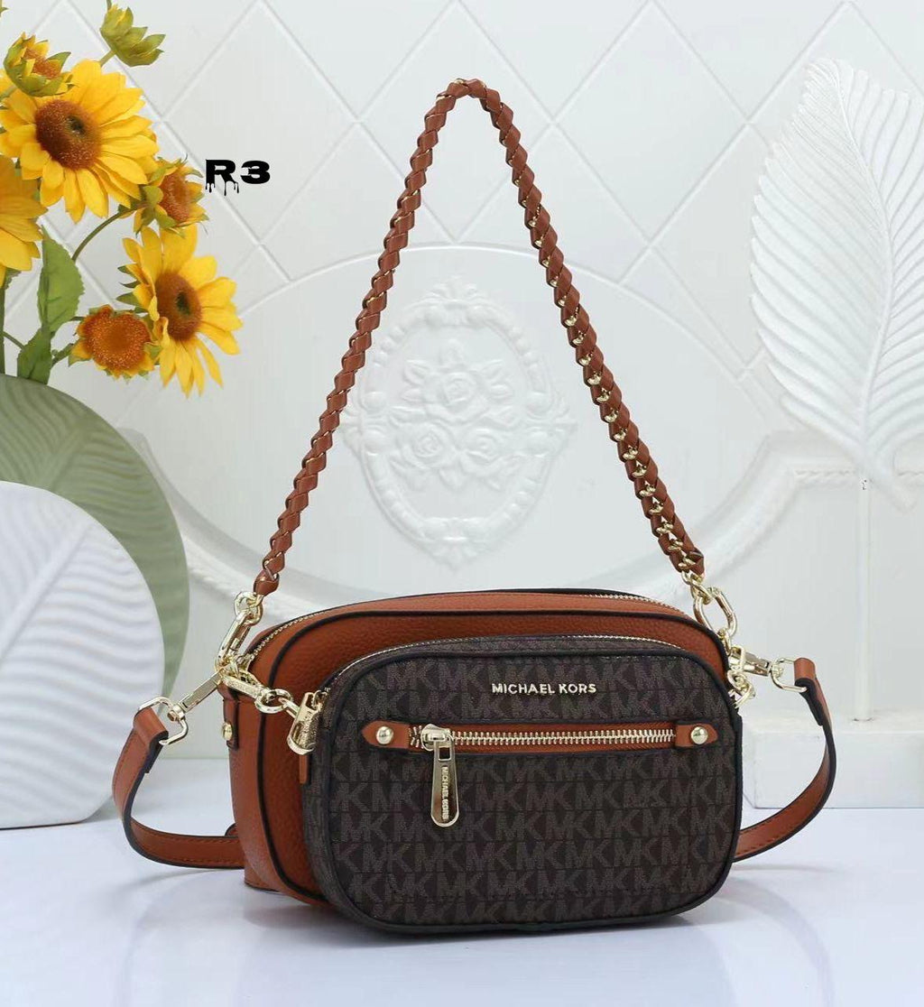 Michael Kors Dual Jet Set Camera Crossbody Bag