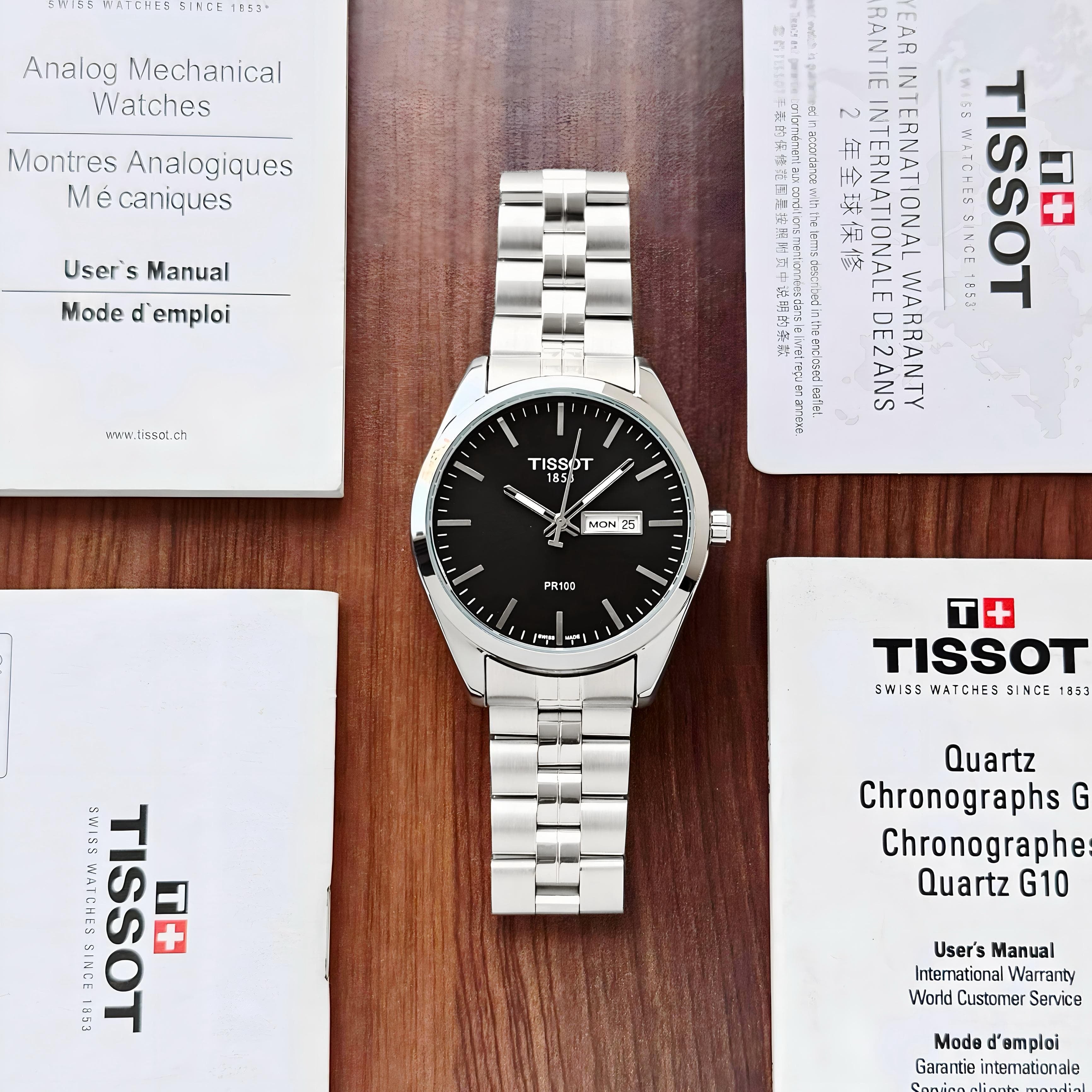 Tissot PR100 Day & Date