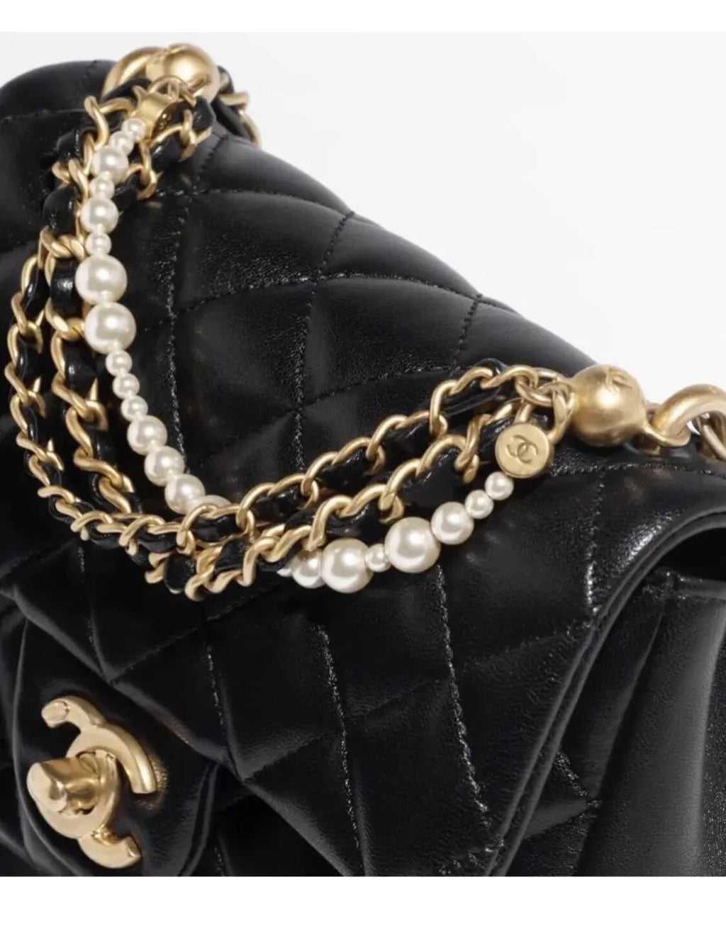 Chanel Pearl Mini Flap Bag