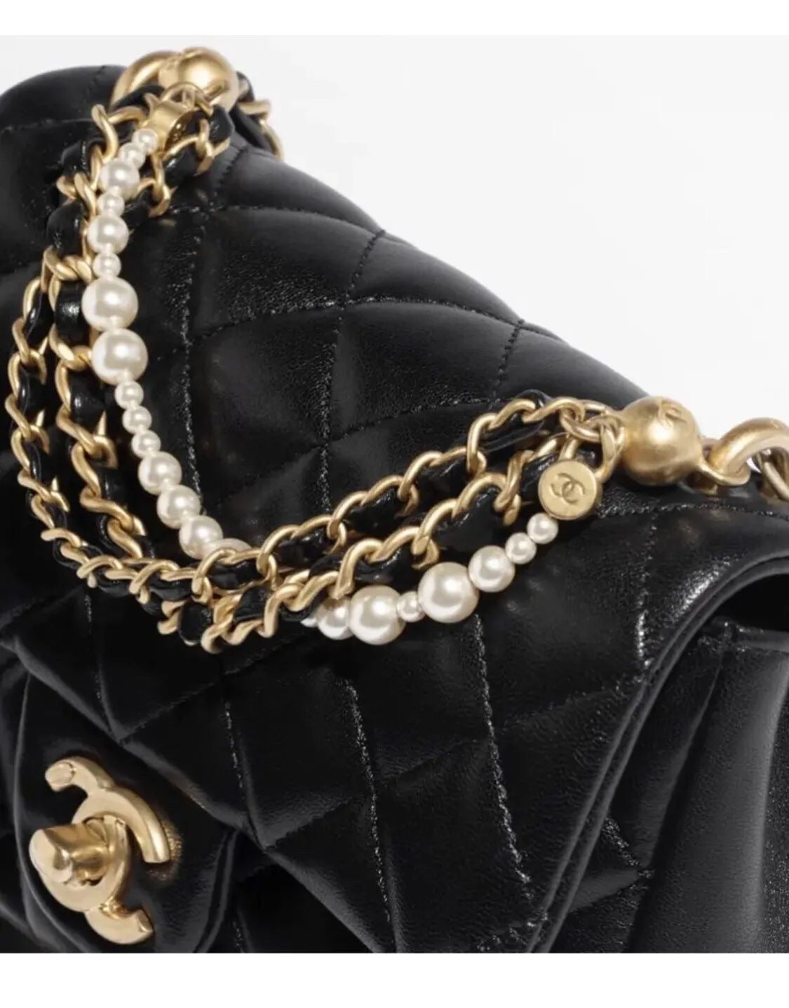 Chanel Pearl Mini Flap Bag