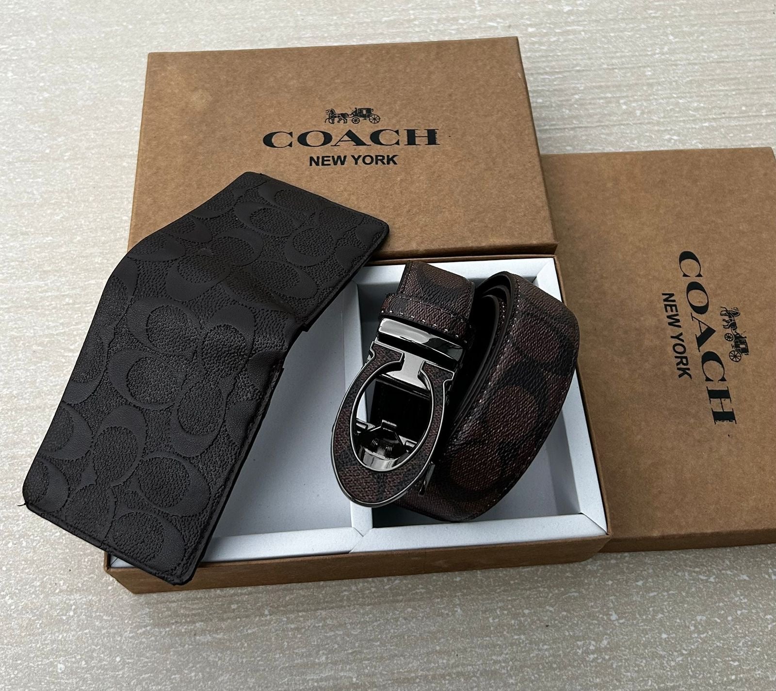 Coach Wallet & Belt Combo