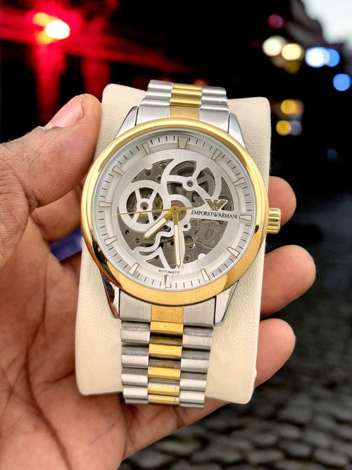 Armani Exchange Skeleton Automatic