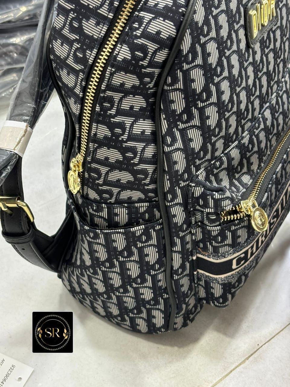 Christian Dior Canvas Backpack