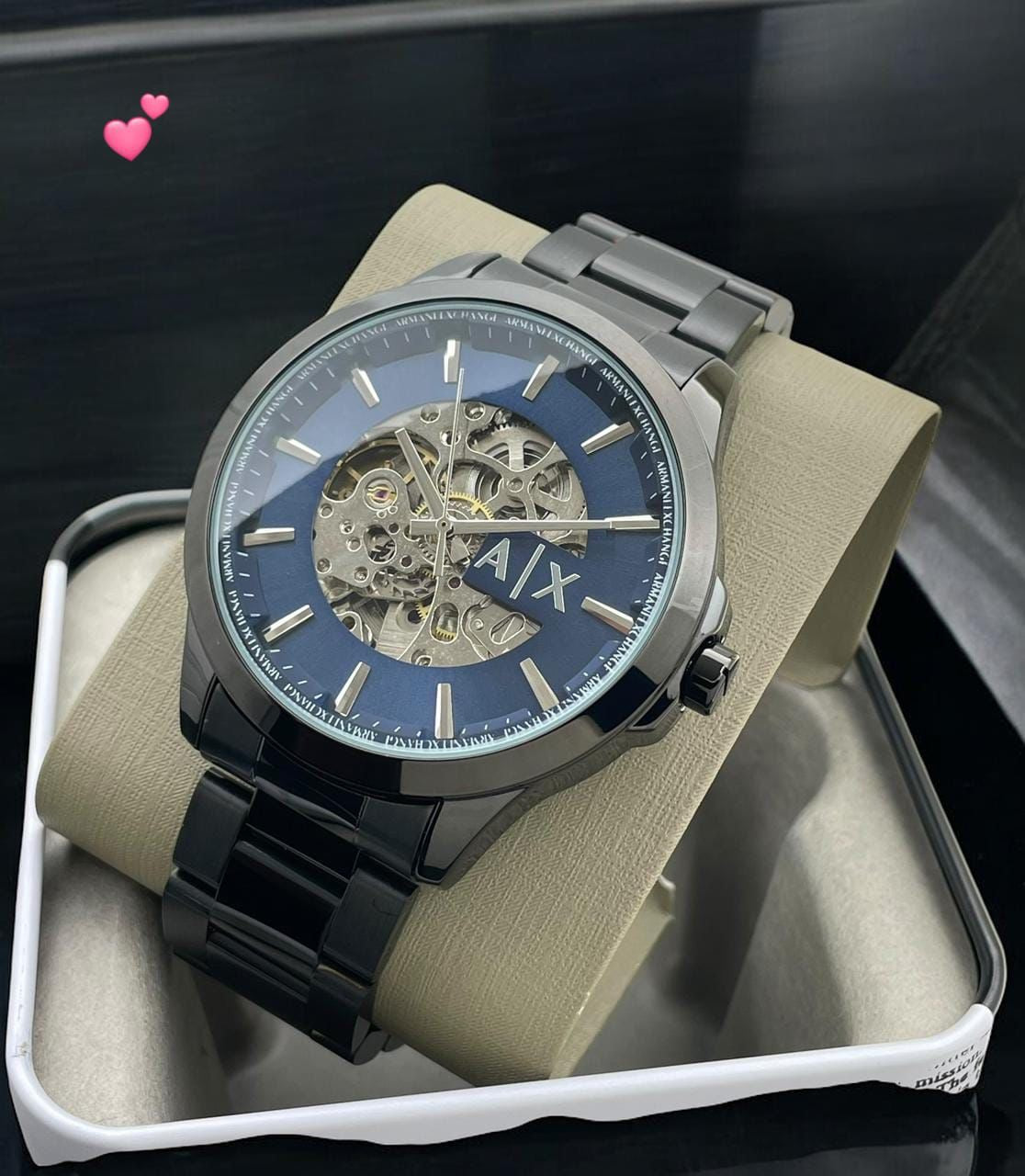 Armani Exchange Skeleton Dial Edition